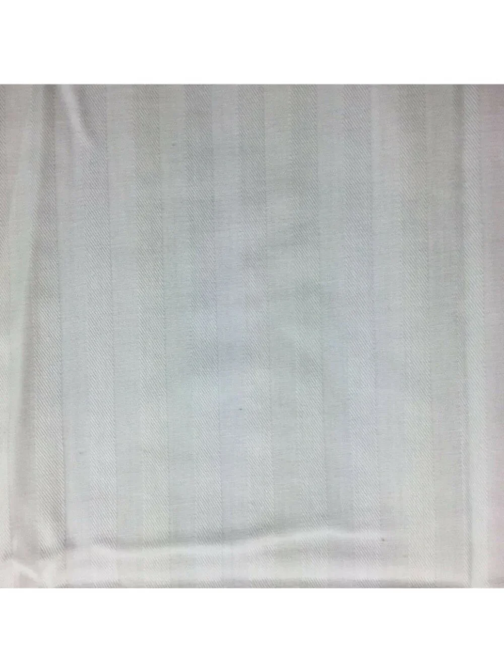 White Striped Fabric Tablecloth 78